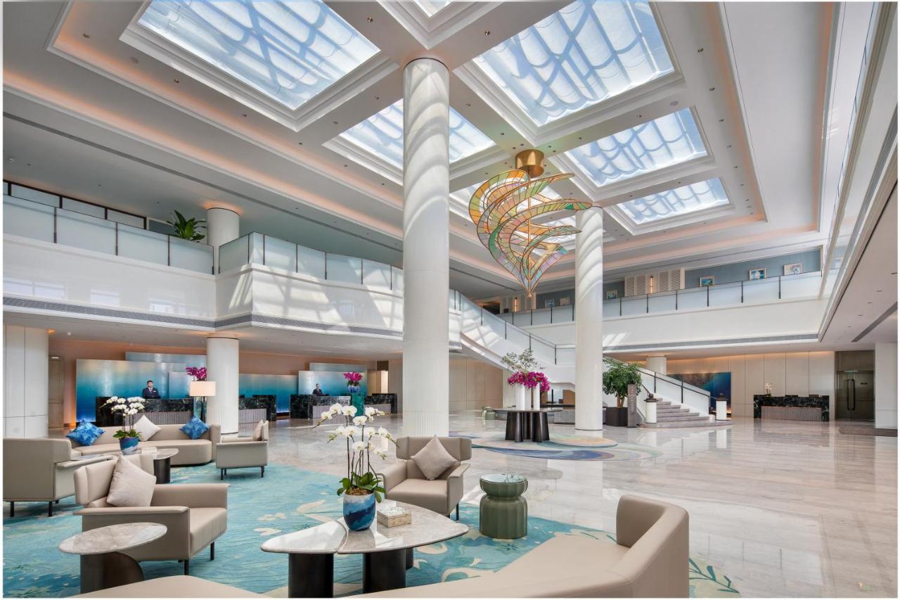 Xiamen International Seaside Hotel -Hotel Corridor Leads To The Stone Exhibition Hall Eksteriør billede